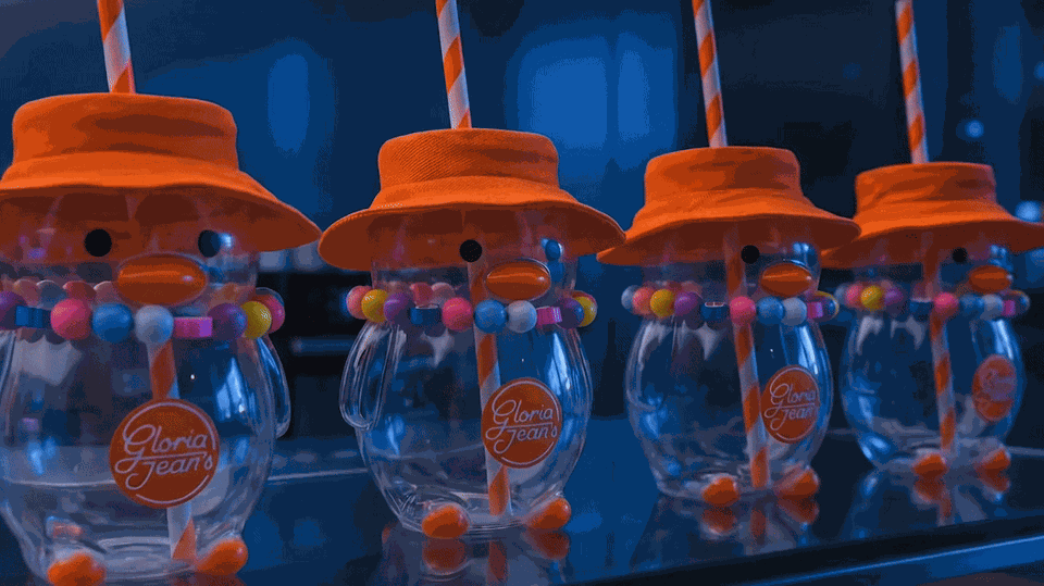 Gloria Jean's Penguin Cup GIF 09