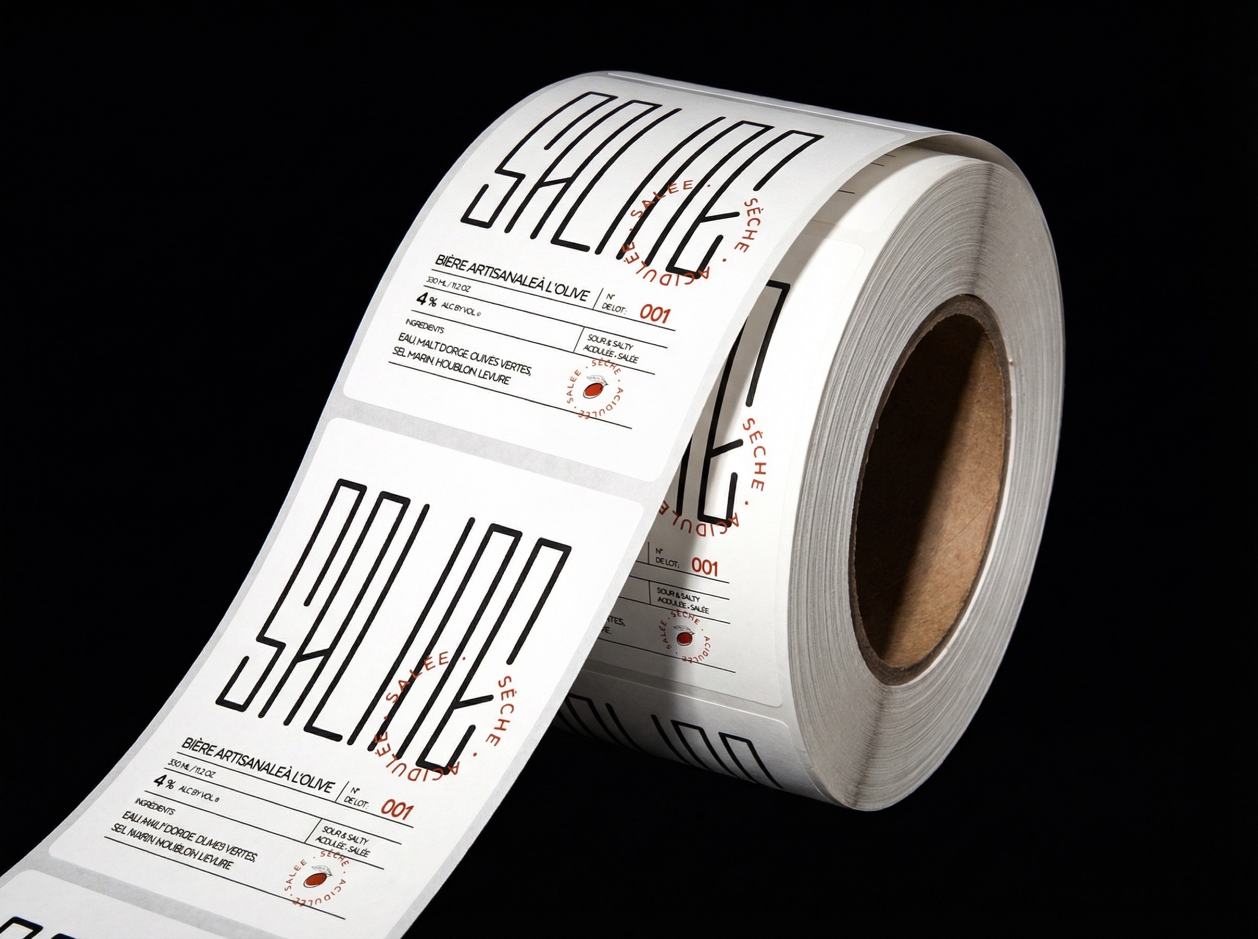 Saline branding design